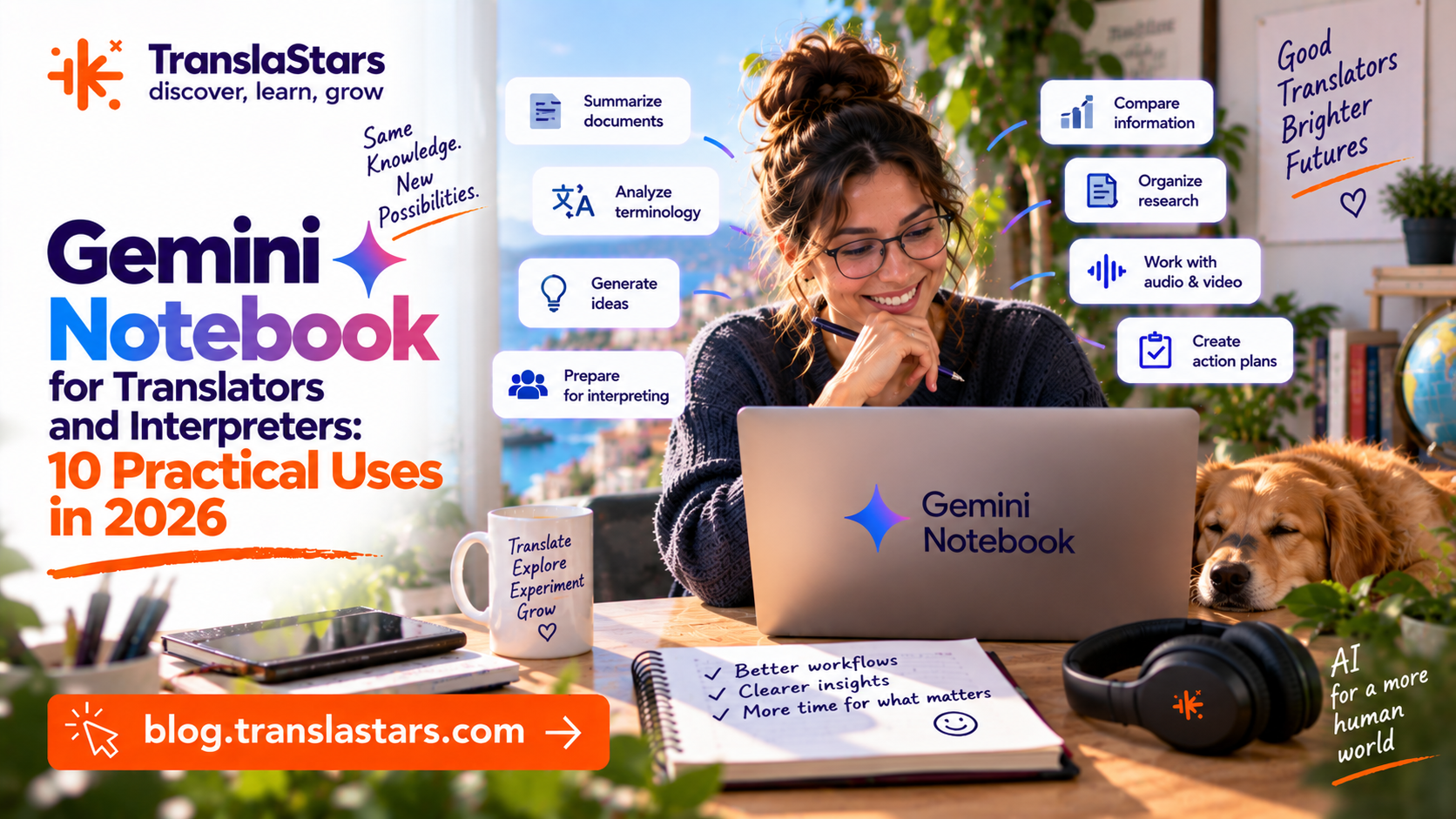 Gemini Notebook for Translators and Interpreters: 10 Practical Uses in 2026