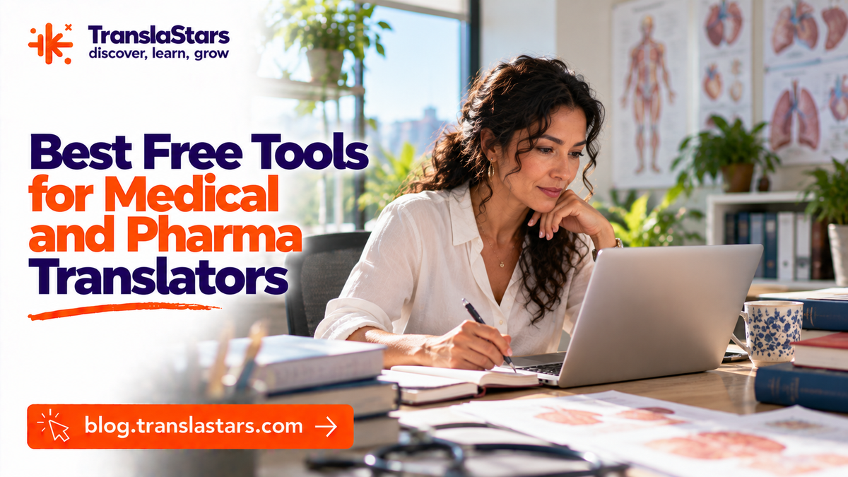 Best Free Tools for Medical and Pharma Translators in 2026