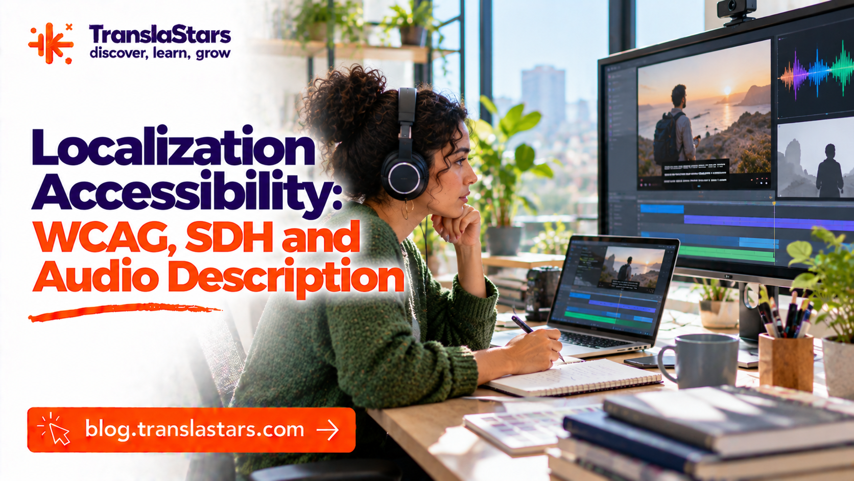 Localization Accessibility: WCAG, SDH and Audio Description
