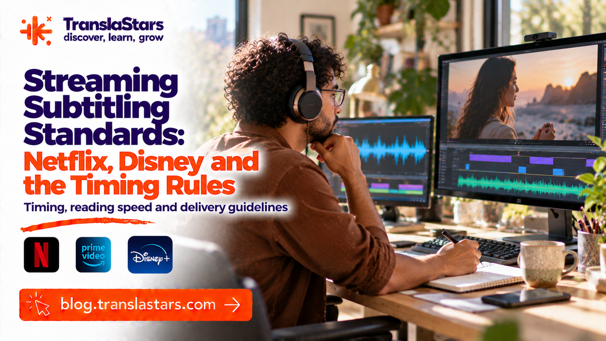 Streaming Subtitling Standards: Netflix, Disney and the Timing Rules