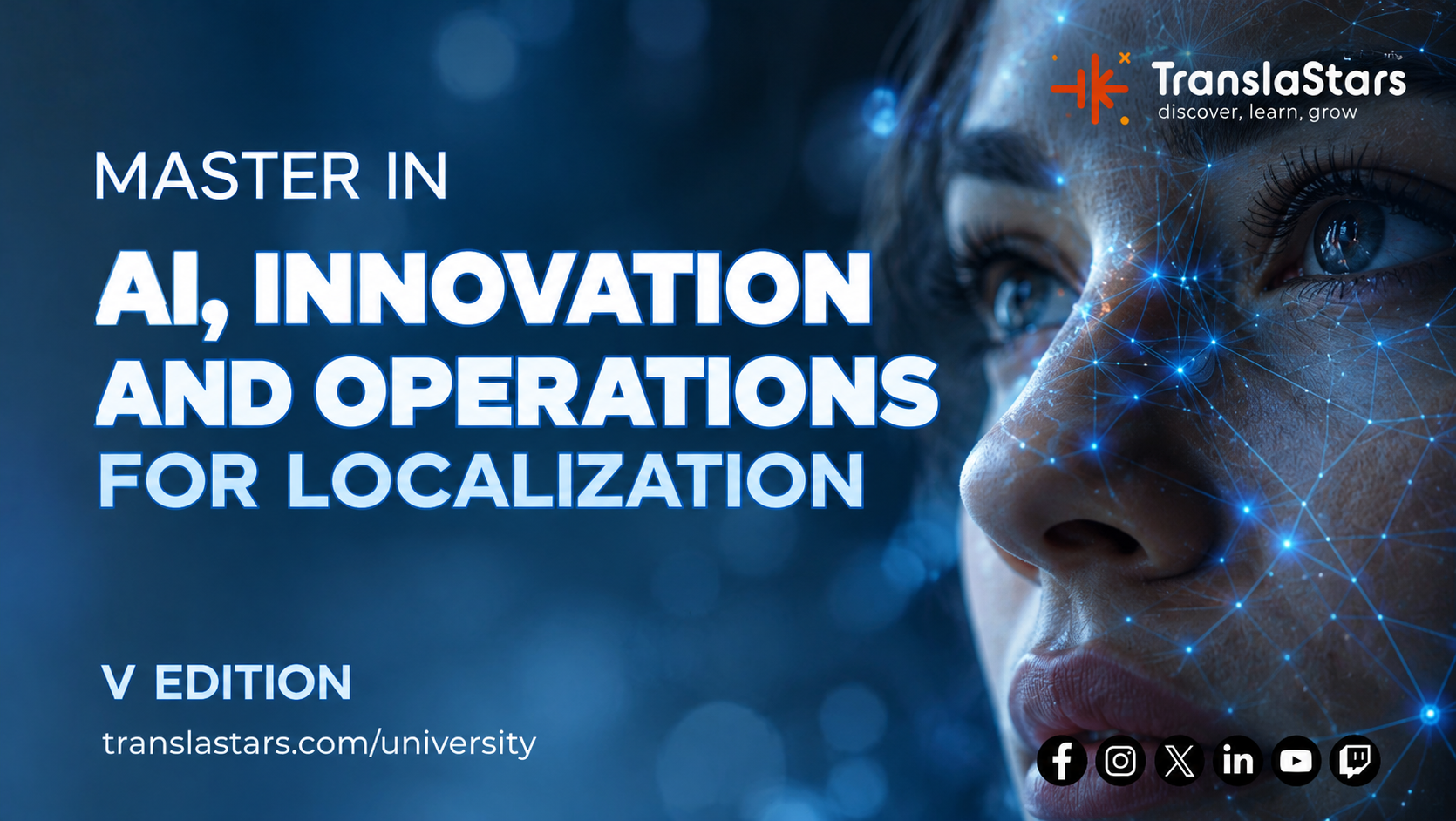 Master in AI, Innovation and Localization Operations, Edition V