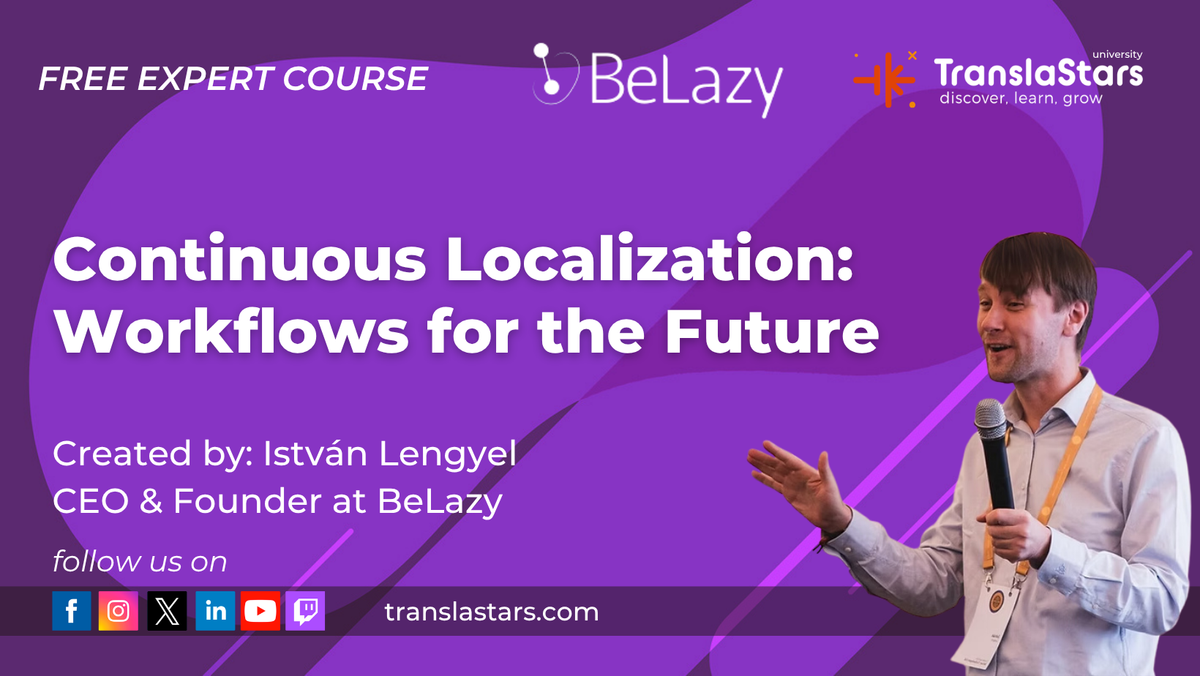 Continuous Localization - Workflows for the Future