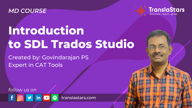 Introduction to SDL Trados Studio