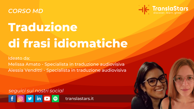 Traduzione di frasi idiomatiche (inglese-italiano)