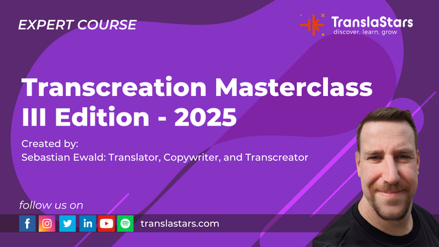 Transcreation Masterclass (III Ed. 2025)