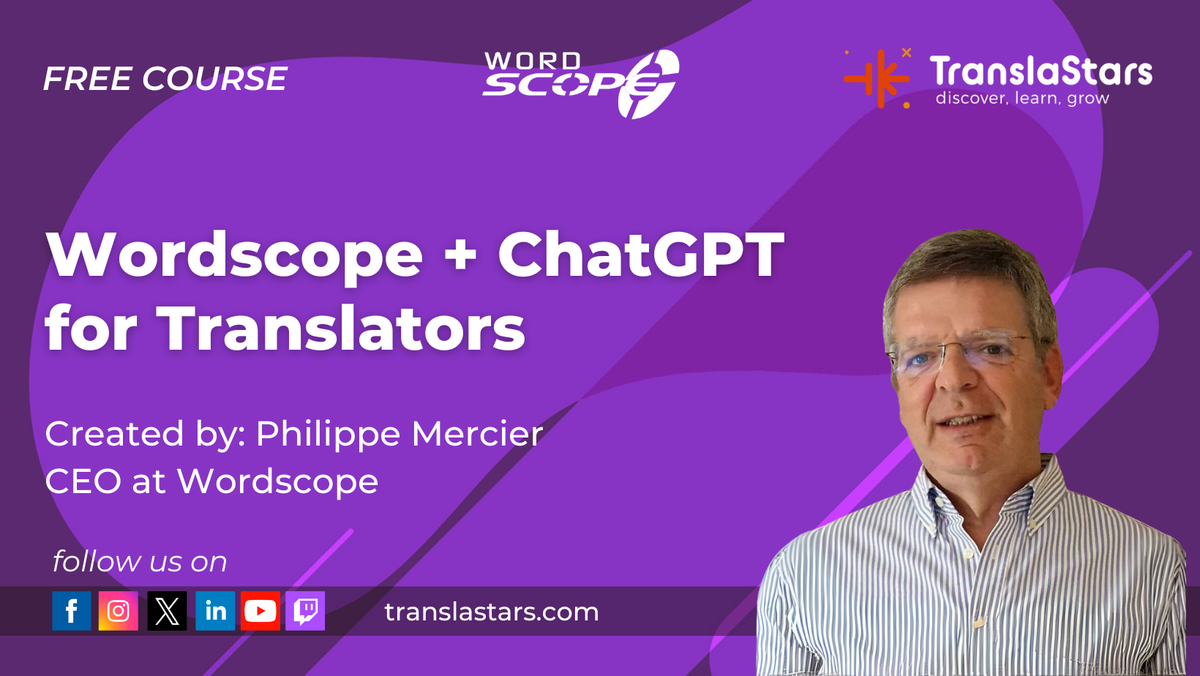 Wordscope + ChatGPT for Translators