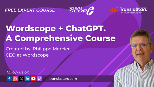 Wordscope + ChatGPT: il percorso completo