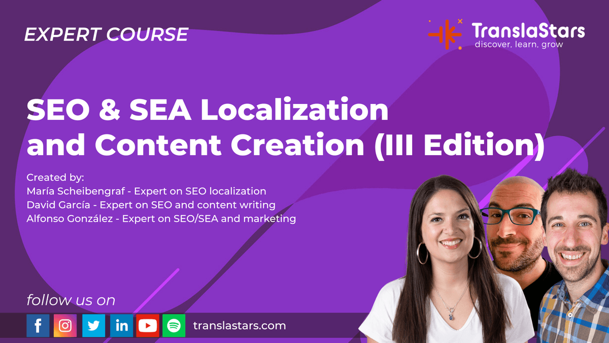 SEO & SEA Localization and Content Creation (III Edition)